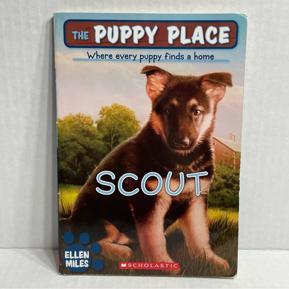 ♦️$3♦️ Scout - The Puppy Place book by Ellen Miles